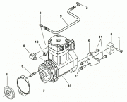 Компрессор двигателя Cummins L375 20 Компрессор двигателя Cummins L375 20