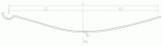 2 лист задней рессоры HYUNDAI 701106 HD-2912102-10